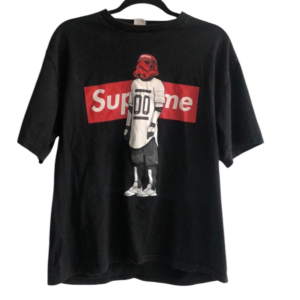 Supreme Black Graphic T-Shirt